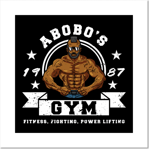 Abobo's Gym Wall Art by CCDesign